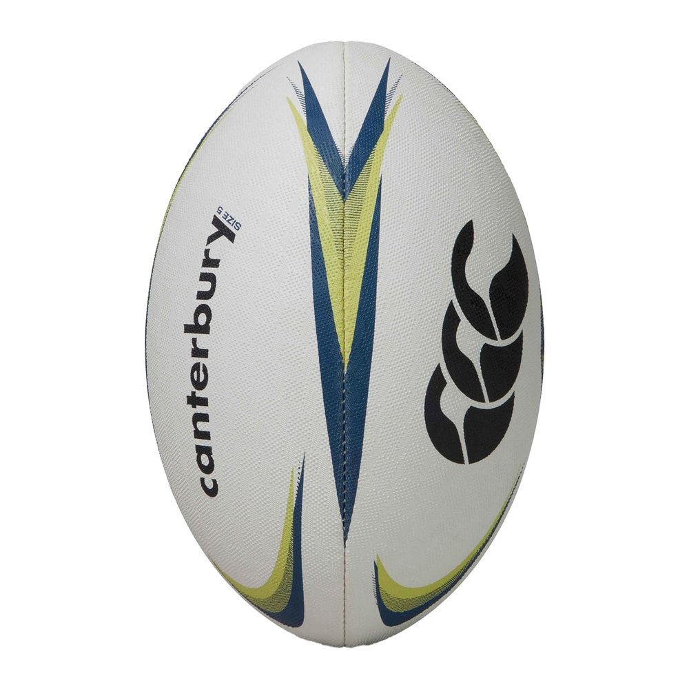 Canterbury Mentre Rugby Ball - White/Lime -DS