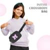 COSHAYSOO Initial Letter Fanny Pack for Girls Personalized Christmas Birthday Gifts for 6 7 8 9 10 11 12 Year Old Teen Girl, Girly Fashion Crossbody Purse Belt Bag Preteen Tween Trendy Stuff Black M view 4