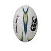 Canterbury Mentre Rugby Ball - White/Lime -DS view 1