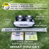 MORE PARS Putting Trainer with Mini Rods | Putting Setup & Stroke Trainer | Clear Visuals & Feels for Immediate Results (Regular Set) view 2