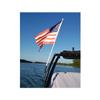 Monster Tower Boat Flagpole Holder - Universal Tower Flagpole Mount for Boats - Marine Grade, Weather-Resistant view 2