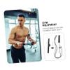ABOOFAN 1set Forearm Wrist Roller Trainer Arm Strength Fitness Equipment Weight-Bearing Rope and Pulley for Enhanced for Sports Training and view 4