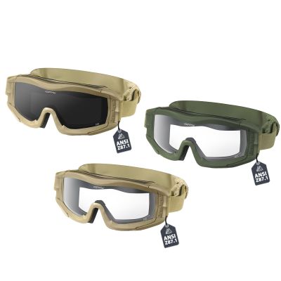 VOZAPOW Airsoft Goggles Anti Fog with ANSI Z87.1 Standards