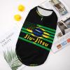 Brazilian Jiu-Jitsu American Flag Dog Clothes Pullover Dog Shirts Soft Pet Vest Tank Top for Small Medium Dogs & Cats S view 3