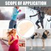 Healifty 1pair Multi-Function Knee Sleeve Support for Men and Women Warm Protector for Running Yoga and Sports Elastic Design for Comfort and Stability view 3