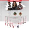 PowerNet Soccer Goal Portable Bow Style Net and Large Ball Carry Bag Bundle | Quick Setup Ultra Portable | Full Size Framed Soccer Goal | Perfect for Teams and Coaches (8X4 FT Bundle) view 2