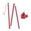 Sosoport Mini Picnic Table Bracket Portable Small Light Stand Aluminum Stand for Camping Hiking Fishing view 1