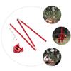 Sosoport Mini Picnic Table Bracket Portable Small Light Stand Aluminum Stand for Camping Hiking Fishing view 4