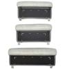 Sportsman Boat Seat Backrest Cushions | 241 Heritage Gray (Set of 3) view 2