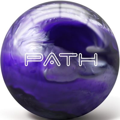 Pyramid Path Bowling Ball (Purple/Light Purple 14 Pounds)