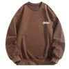 Xingfenly Solid Streetwear Sweatshirt Casual Long Sleeves Men Korean Crewneck Sweatshirts Autumn Clothes for s1 XS view 1