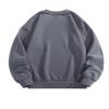 Xingfenly Solid Streetwear Sweatshirt Casual Long Sleeves Men Korean Crewneck Sweatshirts Autumn Clothes for s1 XS view 3