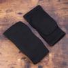 Healifty Knee Pad Support Sleeves for Sports Activities Breathable Elastic Protective Sponge Design for Dancing Cycling Running Pair of Black s view 4