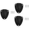 VANZACK 3sets Boat Vent Cover Cable Cover Nylon Cable Grommet Vent Deflectors Uv Protected Quick Installation Screws view 1