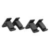 Sosoport 2pairs Archery Hunting Bow Storage -Mounted Bow Display Stand Adhesive Hanger for Girls Hair view 1