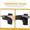 Sosoport 2pairs Archery Hunting Bow Storage -Mounted Bow Display Stand Adhesive Hanger for Girls Hair view 4