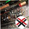 VANZACK 8pcs Fishing Rod Straps Set Rod Fixing Band for Car Holder Pole Carrier Sleeve for Outdoor Fishing view 2