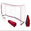 PowerNet Soccer Goal Portable Bow Style Net and Large Ball Carry Bag Bundle | Quick Setup Ultra Portable | Full Size Framed Soccer Goal | Perfect for Teams and Coaches (24X8 FT Bundle) view 1