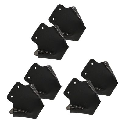 VANZACK 6pcs Roller Skates Toe Guards Leather Ankle Protector Skates Toe Covers Replaceable Skating Protective Gear Adult