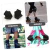 VANZACK 6pcs Roller Skates Toe Guards Leather Ankle Protector Skates Toe Covers Replaceable Skating Protective Gear Adult view 3