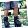 VANZACK 6pcs Roller Skates Toe Guards Leather Ankle Protector Skates Toe Covers Replaceable Skating Protective Gear Adult view 4