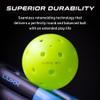 Selkirk Sport Pro S1 Ball | Crack-Resistant | 38 Hole Outdoor Pickleball Balls | USAPA Approved Pickle Ball for Tournament Play | Advanced Aerodynamics | 4 Pack Pickleballs view 3