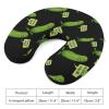 Big Dill Pickle Neck Pillow Soft Washable Pillow U-Shaped Pillow for Home Office Travel view 2