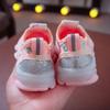 Baby First Walking Shoes Kid Led Shoes Trainers Slip on Waves Shoes Boys Girls Cotton Mesh (Pink, 10 Little Child) view 3