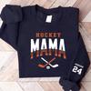 Personalized Hockey mom Sweatshirt, Hockey mom Shirts for Women, Hockey Shirts, Hockey Shirts, Hockey mom Shirt, Hockey mom Shirts for Women A3 view 2