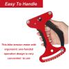 MJFUNTXY Spoke Tension Meter - Aluminum Alloy Wheel Repair Tool Road Bike Indicator Meter Tensiometer Wire Tension Adjustment Tool for Measuring Bicycle Wheel Spokes Voltage Value (red) view 2