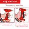 MJFUNTXY Spoke Tension Meter - Aluminum Alloy Wheel Repair Tool Road Bike Indicator Meter Tensiometer Wire Tension Adjustment Tool for Measuring Bicycle Wheel Spokes Voltage Value (red) view 3