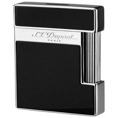 ACCENDINO S.T. DUPONT BQ SLIMMY BLACK/CHROME ART 028001