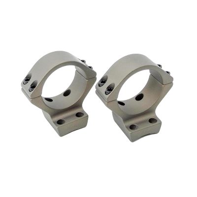 Talley X-Bolt Scope Mounts - SB930735 1" Tube Diameter Low Smoked Bronze Mounting Rings - F .440", R .515" Height - Compatible with Browning X-Bolt Rifles