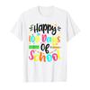 100th Day of School Teachers Kids Girls Child Happy 100 Days T-Shirt view 1