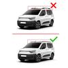 acpar Compatible with Fiat Doblo 3 2023-2025 ACE-2 Car Roof Rack Cross Bar Black Aluminium 2 Bars view 3