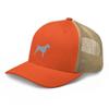 German Wirehaired Pointer Trucker hat, Embroidered Unisex hat, German Pointer Trucker hat. view 4