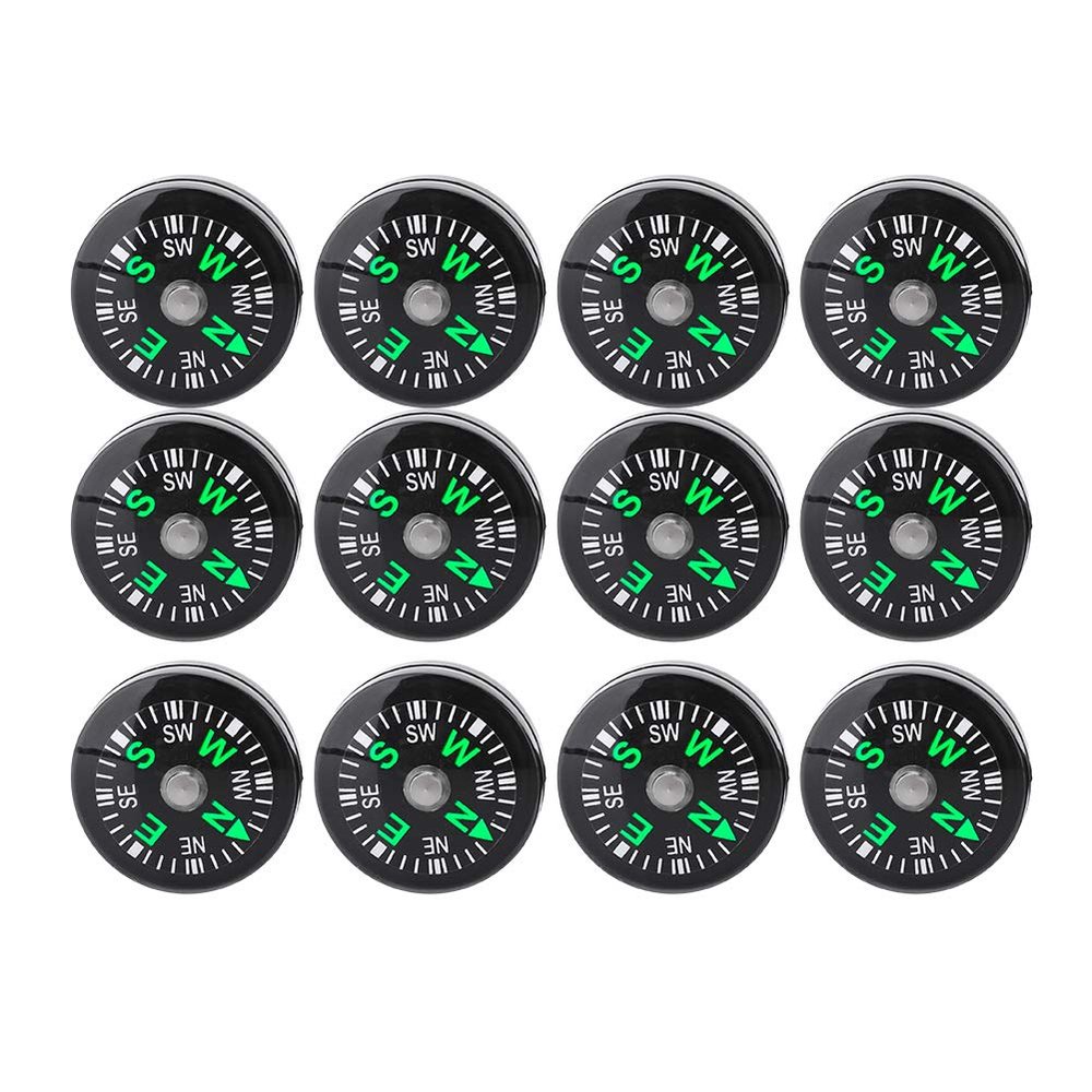 EBTOOLS 20mm 12pcs Mini Pocket Oil Filled, Small Liquid Filled Mini Lightweight for Hiking Boating Survival Bracelets