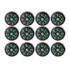 EBTOOLS 20mm 12pcs Mini Pocket Oil Filled, Small Liquid Filled Mini Lightweight for Hiking Boating Survival Bracelets view 1