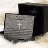 CrystalGoldCrossNecklace LuxuryBox 12057379 view 2