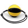 Double-End Punching Bags Wall Mount Boxing Bag Kit, Inflatable Reflex Bag, Speed Bag Hanging Boxing Equipment for Home Gym 32in Adjustable Cords, Stress Relief Exercise Equipment Boxing Striking (Col view 4