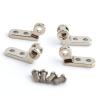SBTRKT 10 Sets of 3mm Wide Glasses Hinges, Suitable for Traveler Plastic Frames, Hinges for Glasses Repair, Universal Hinges for Round Glasses view 3