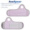 AceSpear Wrist Weights with Thumb Loops Lock for Men Women 1lb*2 2lbs*2 3lbs*2 Ankle Weights Weighted Gloves for Running Strength Training Walking Exercises (Purple, 3 lbs x 2) view 2