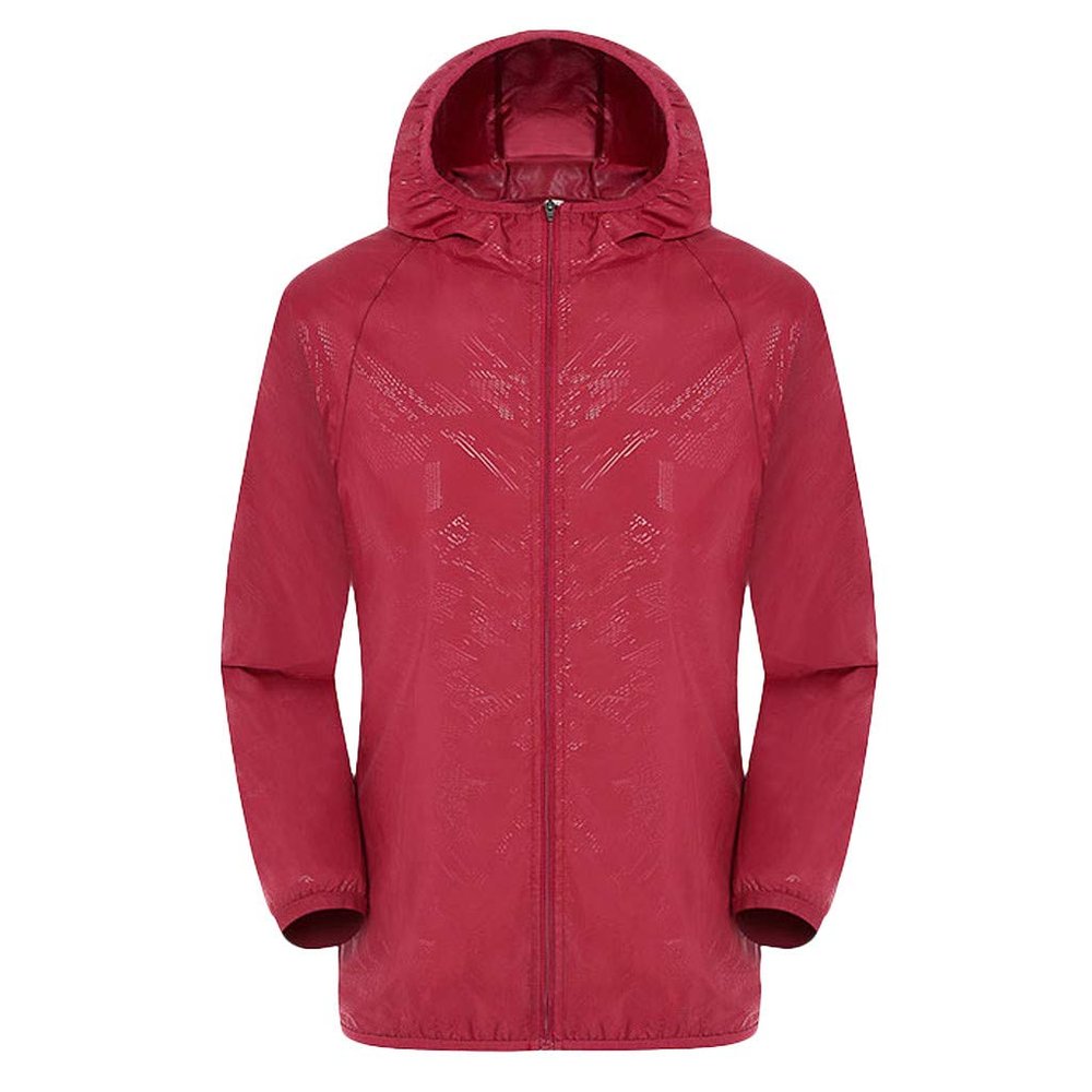 Men Coats Fashion, Windbreaker Jacket Lightweight Water-Resistant Windbreakers For Men. Men'S Winter Jackets Sherpa Rain Jacket Golf Big And Tall Bomber Jacket (4XL, Red)
