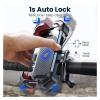 KRIVS Bike Phone Holder Holder Bike 360 View Universal Bicycle Holder 4.7-7 Inch Mobile Stand Bracket Clip view 2