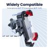 KRIVS Bike Phone Holder Holder Bike 360 View Universal Bicycle Holder 4.7-7 Inch Mobile Stand Bracket Clip view 3