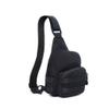 Izgut Carlebben 2S Outdoor Tactical Black Backpack, Military Sport Sling Shoulder view 1