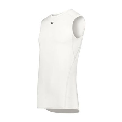 Russell Athletic Sleeveless Compression Tank White 3XL