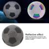 ZIZEV Holographic Reflective Football, Luminous and Glowing Football Reflective Air Retention Effect Wide Application for Night Games view 3