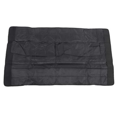 Airshi Pole Bag, Oxford Cloth Fishing Rod, for Camping Fishing (Black)