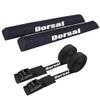 DORSAL Aero Roof Rack Pads with 15 ft Surf Straps - Pack of 4 for Car Surfboard Kayak SUP Long Polyester 20" Inch Blue view 2